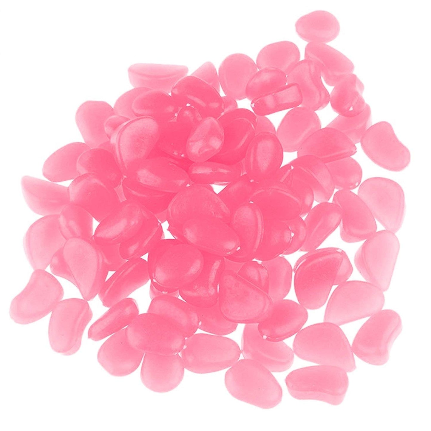 4.8Lbs 1000Pcs Glow in The Dark Stones Pebbles Blue, Azure