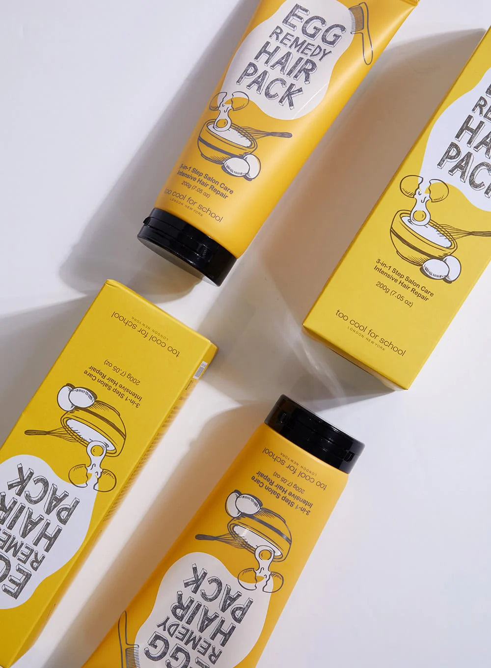 Egg Remedy Hair Pack